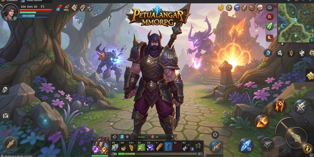 Gameplay mendebarkan dalam dunia fantasi 33L yang menawan.