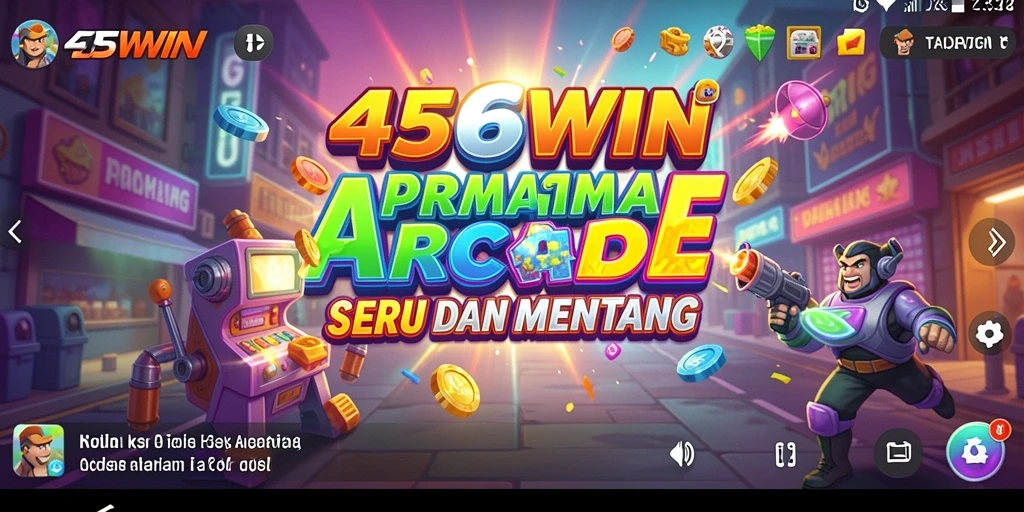 Screenshot gameplay 456WIN menampilkan aksi seru dalam permainan Arcade.