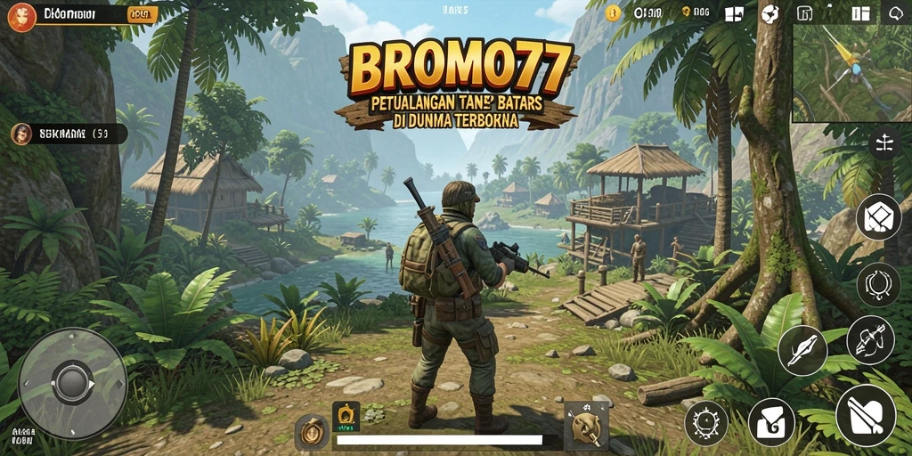 Gameplay BROMO77 yang menakjubkan dalam dunia terbuka.